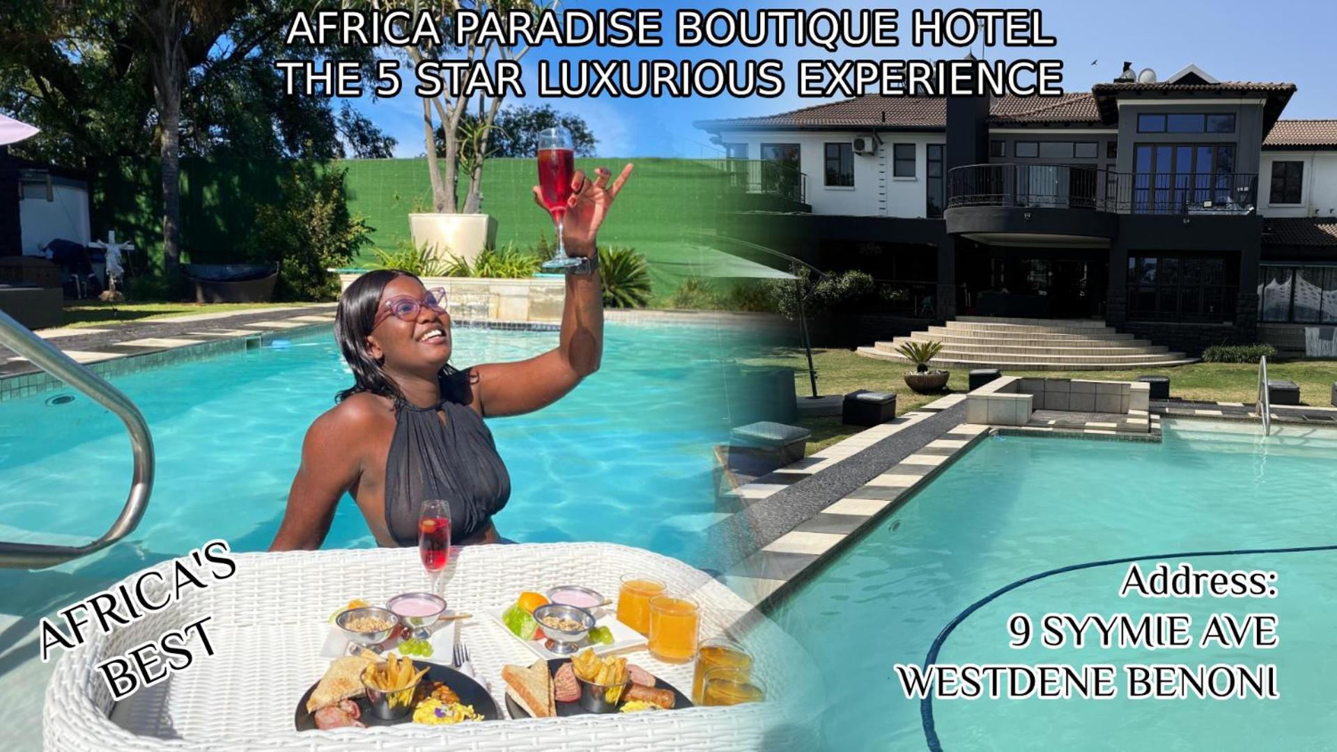 Africa Paradise - Or Tambo Airport Boutique Hotel Benoni Exteriér fotografie